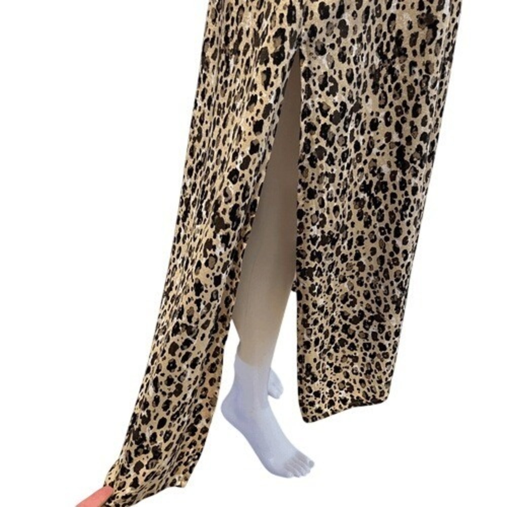 Deborah James x Kivari‎ Leopard Print Midi Slip Dress S - Picture 6 of 9